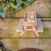 Fali piknik asztal polyresin madáretető