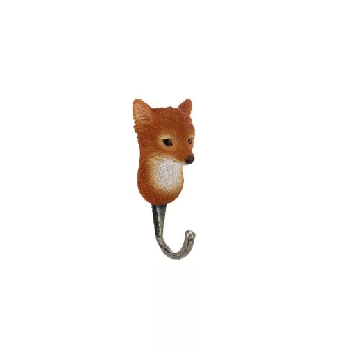 Erdei állatos polyresin akasztó, 4 féle, 4,5 x 11,5 cm, csomag, 24 db
