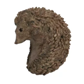   Cserépre akasztható süni polyresin szobor, kültéri és beltéri dekorációs kiegészítő, csomag, 36 db