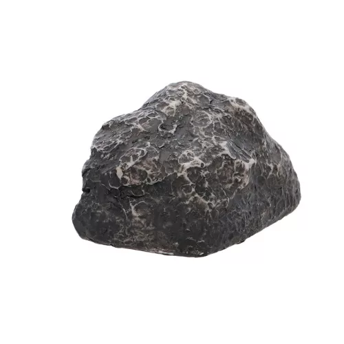 Kő alakú polyresin kulcstartó, 6 x 9 cm, csomag, 24 db