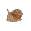 Csiga polyresin szobor, dekoráció, 9 x 5 x 5 cm, csomag,  12 db