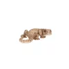 Gyík polyresin szobor, dekoráció, 16 x 8 x 3 cm, csomag,  12 db