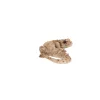 Gyík polyresin szobor, dekoráció, 16 x 8 x 3 cm, csomag,  12 db