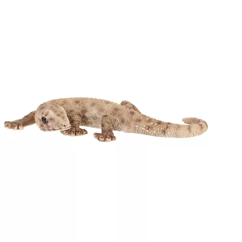 Gyík polyresin szobor, dekoráció, 19 x 8 x 3 cm, csomag,  12 db