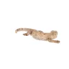 Gyík polyresin szobor, dekoráció, 19 x 8 x 3 cm, csomag,  12 db