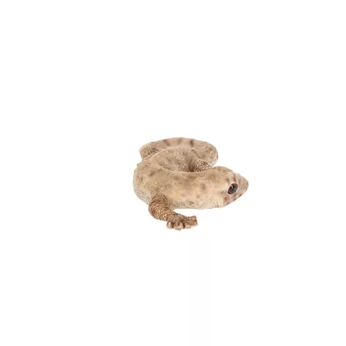 Gyík polyresin szobor, dekoráció, 19 x 8 x 3 cm, csomag,  12 db