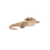 Gyík polyresin szobor, dekoráció, 19 x 8 x 3 cm, csomag,  12 db