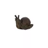Cserépre akasztható csiga polyresin szobor,  dekoráció, 8 x 4 x 4 cm, csomag,  36 db