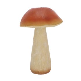  Vargánya gomba polyresin szobor, dekoráció, 14 x 14 x 23 cm