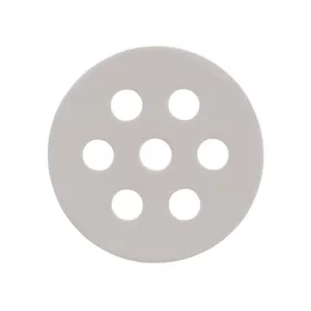   Kerámia virágrendező korong, fehér, 7,5 cm átmérőjű ,csomag, 36 db