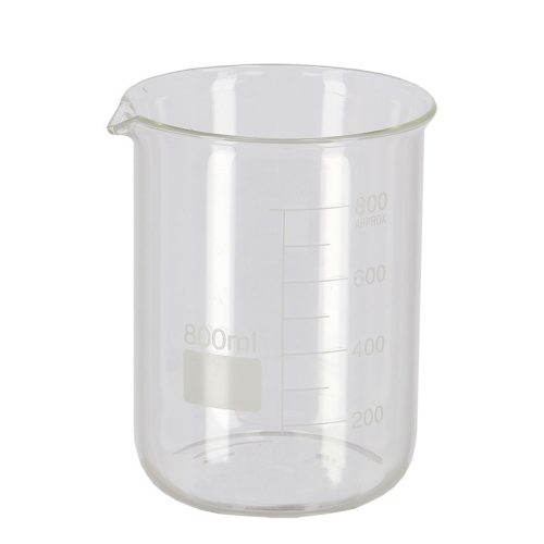 Berzelius labor főzőpohár, 0,8 literes, csomag, 24 db