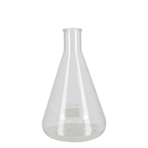 Erlenmeyer lombik, 3,5 literes, csomag, 6 db