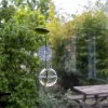 Ablakra helyezhető növény gyökereztető üveg váza, 0,29 literes, csomag,  24 db