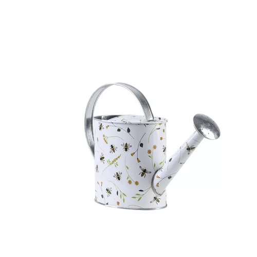 Méhecske mintás fém locsolókanna, 2 literes, csomag, 10 db