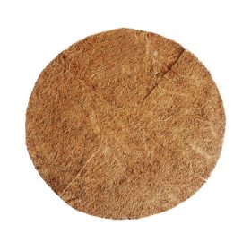   Kókuszrost betét, 25 cm átmérőjű virágkosárhoz, csomag, 48 db