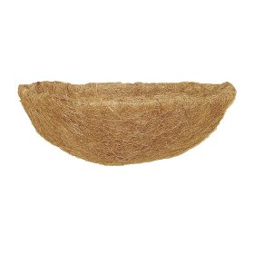   Formázott kókuszrost betét fali virágkosárhoz, S, csomag, 24 db