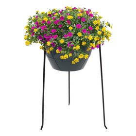   Virágcserép tartó állvány, 25 cm átmérőjű, 50 cm, csomag, 12 db