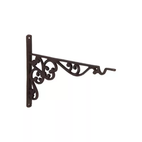 Öntöttvas virágtartó konzol, 35 cm, csomag, 6 db