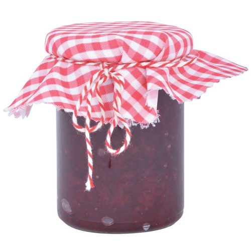 Befőttes üveg takaró szett, 6 db-os, 16 cm átmérőjű, csomag, 24 db