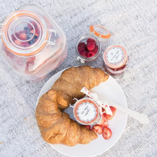 Csatos tároló üveg, 3 literes, csomag, 12 db