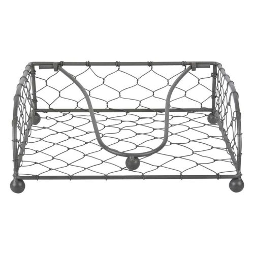 Fém szalvétatartó nehezékkel, csomag, 12 db