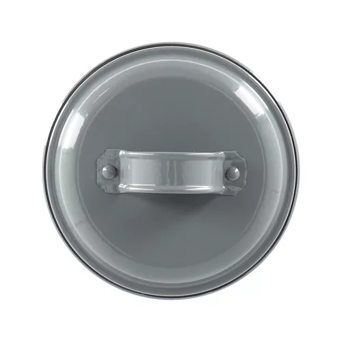 Fokhagyma tároló, sötétszürke, 1,15 literes, csomag, 12 db