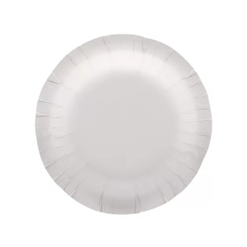 Mezei virág mintás papír mélytányér, 8 db-os, 15 cm átmérőjű