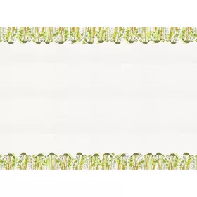   Mezei virág mintás papír asztalterítő, 220 x 135 cm ,csomag, 12 db