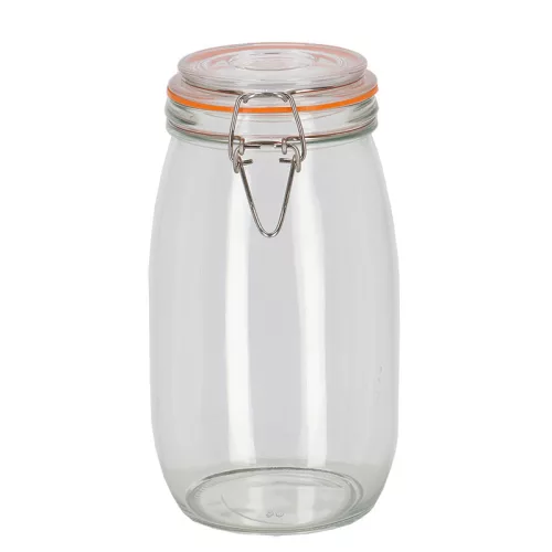 Csatos tároló üveg, 1,5 literes, csomag, 12 db