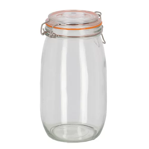 Csatos tároló üveg, 1,5 literes, csomag, 12 db