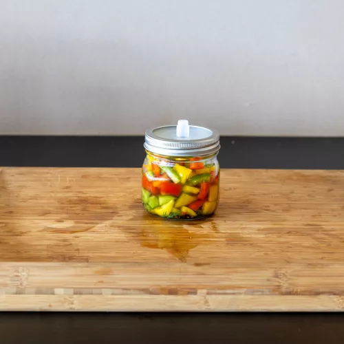 Fermentáló üveg, 0,4 literes, csomag,  12 db