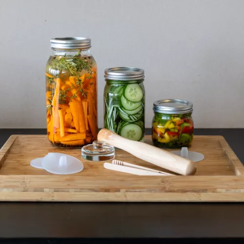 Fermentáló üveg, 0,4 literes, csomag,  12 db