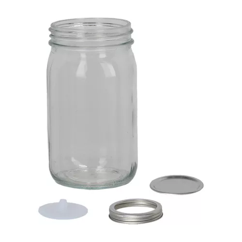 Fermentáló üveg, 0,8 literes, csomag,  12 db