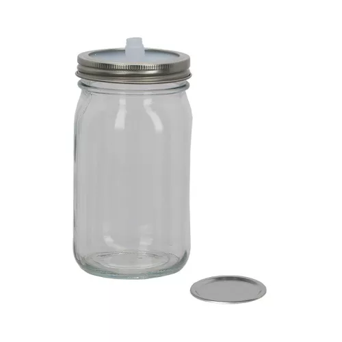 Fermentáló üveg, 0,8 literes, csomag,  12 db