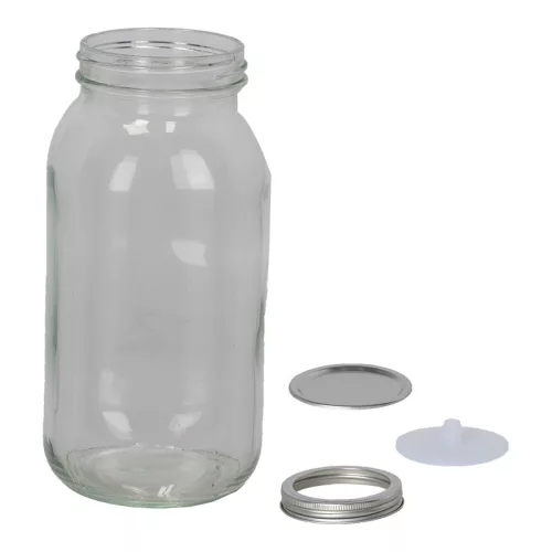 Fermentáló üveg, 1,75 literes, csomag,  12 db