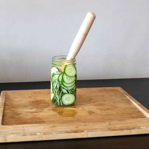 Fermentáló fa préselő, 25 cm, csomag,  12 db