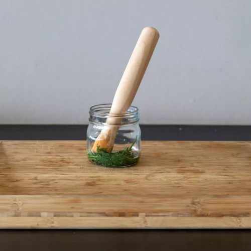 Fermentáló fa préselő, 25 cm, csomag,  12 db