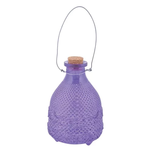 Buborék mintás üveg darázscsapda, 3 féle, 14 cm, csomag, 24 db