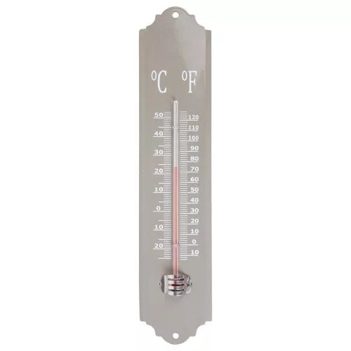 Fém hőmérő, 3 féle, csomag, 12 db