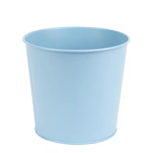 Kék virágcserép, 17 cm, 3 féle, csomag, 24 db