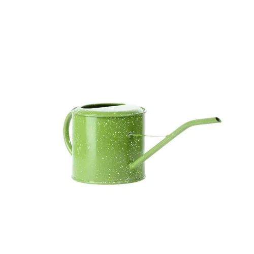 Fém zöld locsolókanna, 1,35 literes, csomag, 10 db