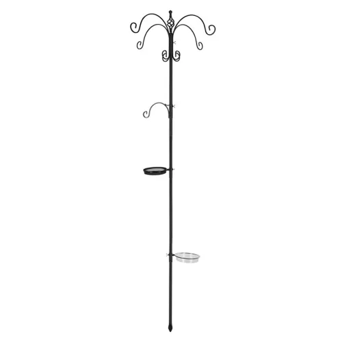 Fém leszúrható madáretető állvány, 300 cm, csomag, 4 db