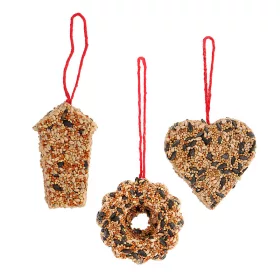   Formába tömörített madáreleség, 10 cm, 3 féle, csomag, 48 db