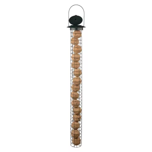 Nagy méretű rácsos fém madáretető, 83 cm, csomag, 12 db