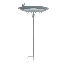   Fém leszúrható madáritató, szürke, 107 cm, csomag, 6 db