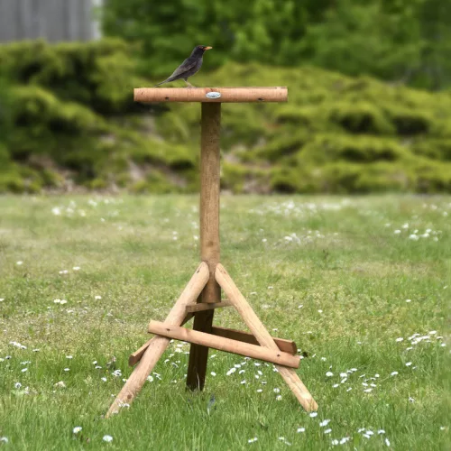 Három lábú fa madáretető állvány, 99 cm, csomag, 20 db
