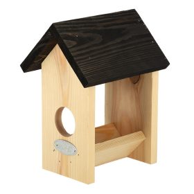   Fa madáretető mogyoróvaj tartóval, 20,8 cm, csomag, 12 db