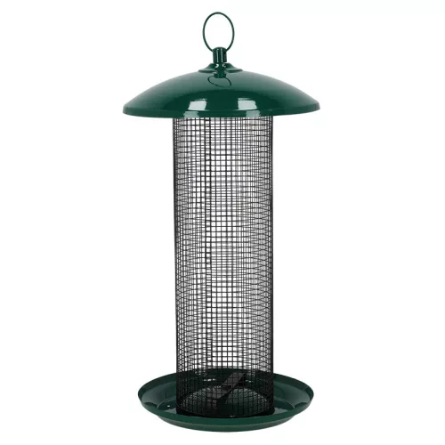 Felakasztható mogyoróadagolós madáretető, 44 cm, csomag, 4 db