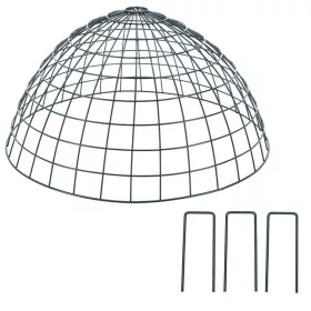   Fém védőketrec madáritató és etetőhöz, 50 cm átmérőjű, csomag, 6 db