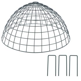   Fém védőketrec madáritató és etetőhöz, 50 cm átmérőjű